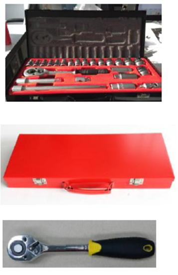 24 PCS 1/2" DR. SOCKET WRENCH SET